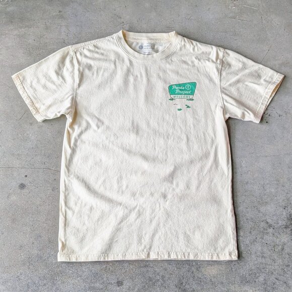 Parks Project Tops - Parks Project National Park Welcome Short Sleeve T-Shirt Graphic Tee small